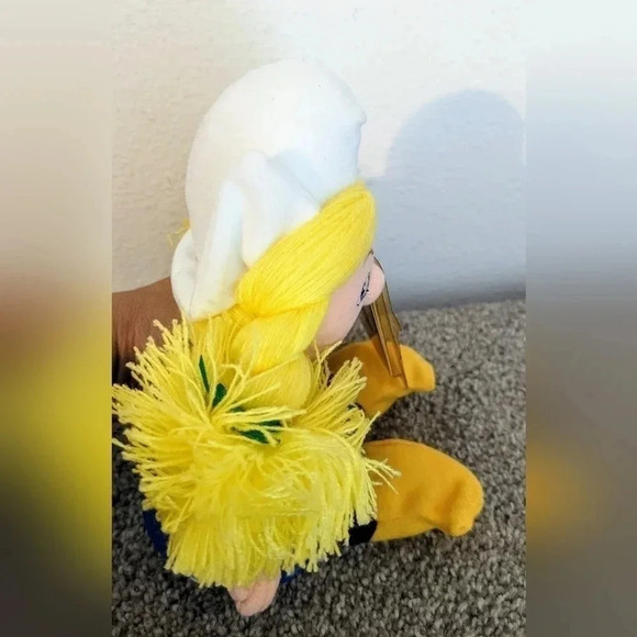 Disney It's A Small World Holland Dutch Plush Doll w/ Tags Yellow Clogs - Picture 4 of 6